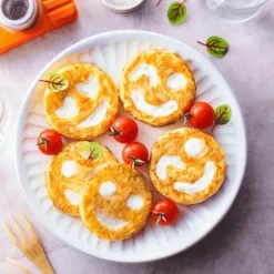 Moule Anti-adhésif|Moule Silicone*FLEXIPAN DEMARLE Moule Silicone 6 Smileys Ø 8 cm