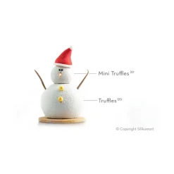 Moule Silicone|Moules À Gâteaux*SILIKOMART Moule Silicone 15 Truffes Ø 4,2 cm Professional