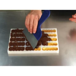 Moules À Chocolat|Moule Silicone*PAVONI Moule Silicone Barre Ondulée Snack 9 x 3 cm x H 1,9 cm (x15)