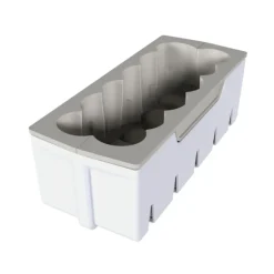 Moule Silicone|Moules À Gâteaux*SILIKOMART Moule Silicone Bûche Bougies 21,9 x 8,9 x H 7,6 cm