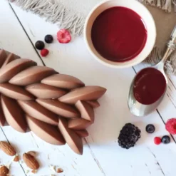 Moules À Gâteaux*SCRAPCOOKING Moule Silicone Bûche 3D Instant 25 cm