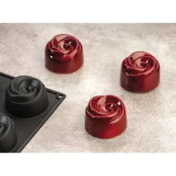 Moule Silicone|Moules À Gâteaux*PAVOFLEX Moule Silicone Bourgeon Ø 7 cm x H 4,2 cm (x24)