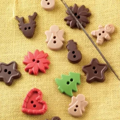 Moules À Chocolat|Moule Silicone*SILIKOMART Moule Silicone Boutons Noël Chocolat 3,5 cm Easy Choc (x15)