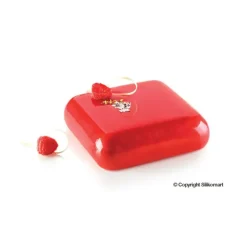 Moule Silicone*SILIKOMART Moule Silicone Carré Bombé 600ml Professional