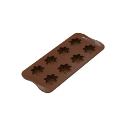 Moules À Chocolat|Moule Silicone*SILIKOMART Moule Silicone Chocolat Fleurs (x8) Easy Choc