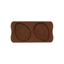 Moules À Chocolat|Moule Silicone*SILIKOMART Moule Silicone Chocolat Tablette Œuf Lapin (x2) Easy Choc