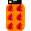 Moule Silicone*WILTON Moule Silicone Citrouille Halloween 6 Empreintes