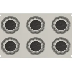 Moule Silicone*SILIKOMART Moule Silicone Citrouille Delica Ø 6,7 x H 5 cm (x6)