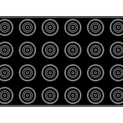 Moule Silicone*PAVOFLEX Moule Silicone Cône Anneaux Ø 7 cm x H 5 cm (x24)