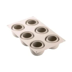 Moule Silicone|Moules À Gâteaux*SILIKOMART Moule Silicone Coccola Ø 7 x H 5,5 cm (x6)