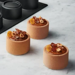 Moule Silicone*PAVONI Moule Silicone Cylindre 6,5 cm x H 4,5 cm (x12) Pierre Hermé