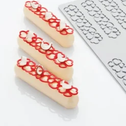 Moule Silicone*PAVONI Moule Silicone Décor Cœur 12 x 2,7 x H 0,2 cm (x10)