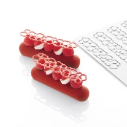 Moule Silicone*PAVONI Moule Silicone Décor Cœur 12 x 2,7 x H 0,2 cm (x10)