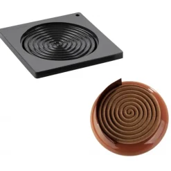 Moule Silicone*PAVONI Moule Silicone Décor Hypnose Ø 16 cm x H 1 cm (x1)