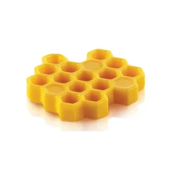 Moule Silicone|Moules À Gâteaux*SILIKOMART Moule Silicone Décor Miel Ø 4,5 cm x H 0,8 cm (x15) Professional