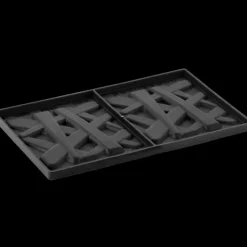 Moule Silicone*PAVONI Moule Silicone Décor Shanghai 13,5 cm x H 1 cm (x2)