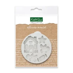 Moule Silicone*KATY SUE Moule Silicone Décors Pain d'Épices (x5)