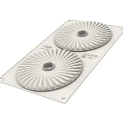 Moule Silicone|Moules À Gâteaux*SILIKOMART Moule Silicone Décors Skirt Ø 14 x H 1 cm (x2)