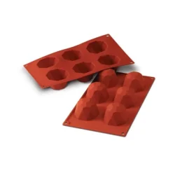 Moule Silicone*SILIKOMART Moule Silicone Diamant 6,8 cm x H 4,5 cm (x6)