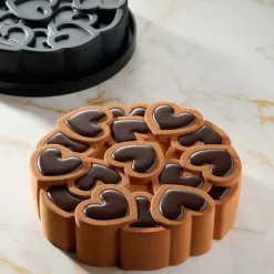 Moule Silicone|Moules À Gâteaux*PAVONI Moule Silicone Eros 2.0 Ø 18 cm x H 4,5 cm Pavocake