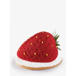 Moule Silicone|Moules À Gâteaux*PAVOFLEX Moule Silicone Fraise 7,1 x 5,4 cm x H 4,6 cm (x20)