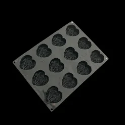 Moule Silicone*PAVONI Moule Silicone Je T'aime 8 cm x H 3,3 cm (x12) Cédric Grolet