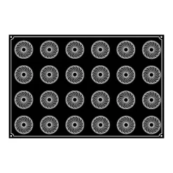 Moule Silicone|Moules À Gâteaux*PAVOFLEX Moule Silicone Kouglof Ø 7 cm x H 3,3 cm (x24)