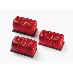 Moule Silicone*PAVOFLEX Moule Silicone Lovely 8 x 4,3 cm x H 3,6 cm (x15)