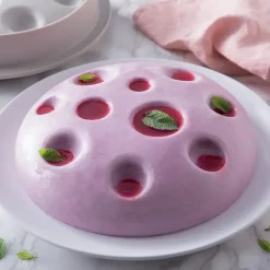 Moule Silicone|Moules À Gâteaux*SILIKOMART 3D DESIGN Moule Silicone Luna Ø22 cm