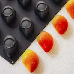 Moule Silicone*PAVONI Moule Silicone Mangue 9 x H 3,5 cm (x12) Cédric Grolet