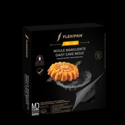Moule Anti-adhésif|Moule Silicone*FLEXIPAN DEMARLE Moule Silicone Marguerite Ø 21,5 cm