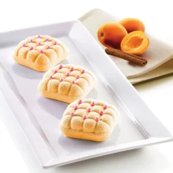 Moule Silicone|Moules À Gâteaux*SILIKOMART 3D DESIGN Moule Silicone Mini Eleganza 7x7 cm