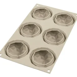 Moule Silicone|Moules À Gâteaux*SILIKOMART 3D DESIGN Moule Silicone Mini Gemma Ø6.8 cm