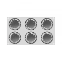 Moule Silicone|Moules À Gâteaux*SILIKOMART Moule Silicone Mini Wave Ø 7,3 x H 4,1 cm