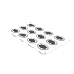 Moule Silicone*SILIKOMART Moule Silicone Nebula 5,1 x 3,7 x H 3 cm (x12)