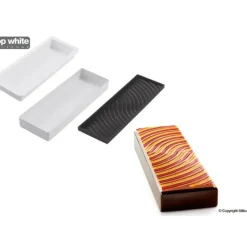 Moule Silicone*SILIKOMART Moule Silicone Rectangle 1300 ml Chant des Sirènes Professional