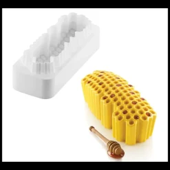 Moules À Gâteaux|Moule Silicone*SILIKOMART Moule Silicone Ruche 25 x 9 cm x H 7,3 cm Professional