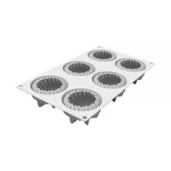 Moule Silicone|Moules À Gâteaux*SILIKOMART Moule Silicone Sapin Magique Ø 6,7 x H 7,4 cm (x6)