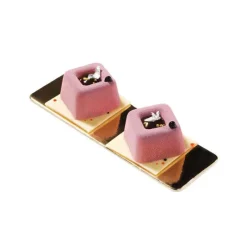 Moule Silicone*SILIKOMART Moule Silicone Savarins Carrés 4,8 cm x H 3 cm (x15)