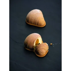 Moules À Gâteaux|Moule Silicone*PAVOFLEX Moule Silicone Sfogliatella 7,7 x 7,15 cm x H 3,5 cm (x12)