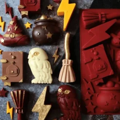 Moule Silicone|Moules À Gâteaux*SCRAPCOOKING Moule Silicone Sorcier 30,2 x 17,6 cm