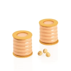 Emporte Pièce - Découpoir Pâtisserie|Moule Silicone*SILIKOMART Moule Silicone Sweet Layers avec Emporte-Pièce Ø 5,5 x H 5,5 cm (x8)