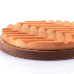 Moule Silicone|Moules À Gâteaux*SILIKOMART 3D DESIGN Moule Silicone Tarte Graphique Ø 25 cm