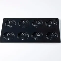 Moule Silicone|Moules À Gâteaux*PAVONI Moule Silicone Tourbillon Ø 6 x H 0,8 cm (x8)