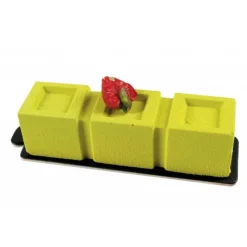 Moule Silicone*PAVOFLEX Moule Silicone Tricube 12 x 3,2 cm x H 3,2 cm (x25)