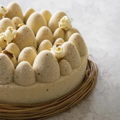 Moule Silicone*PAVONI Moule Silicone Œuf de Pâques ø 16 x H 6,5 cm