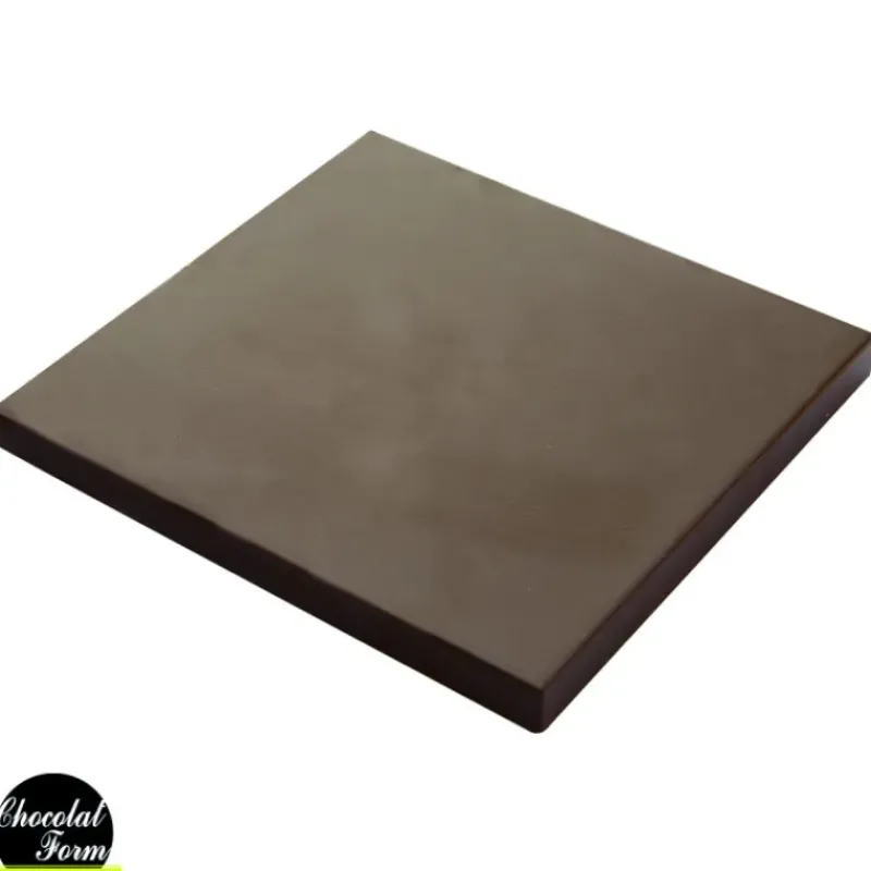Moules À Chocolat*Chocolat Form Moule Tablette Carré Lisse 10 cm (x2)