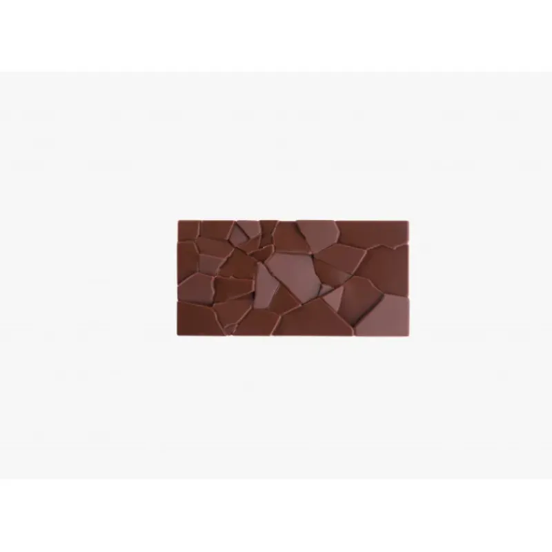 Moules À Chocolat*PAVONI Moule Tablette Chocolat Crush 15,5 x 7,7 cm x H 1 cm (x3)