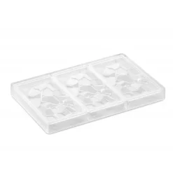 Moules À Chocolat*PAVONI Moule Tablette Chocolat Crush 15,5 x 7,7 cm x H 1 cm (x3)
