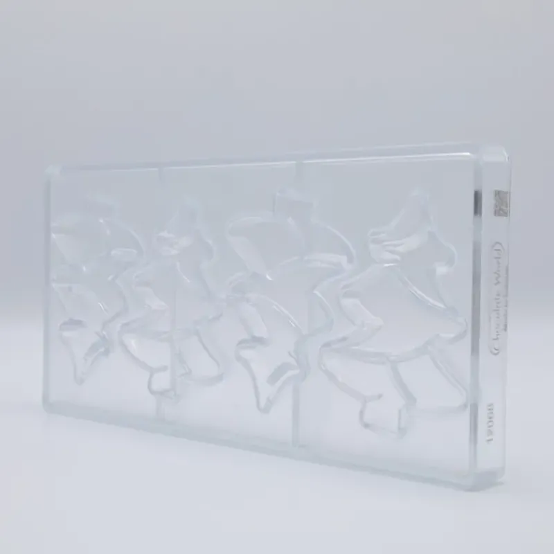 Moules À Chocolat*CHOCOLATE WORLD Moule Tablette Chocolat Sapin 9,7 cm (x4)